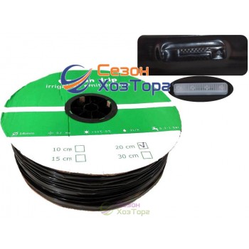 Капельная эмиттерная лента Garden drip 7mil 1000 м (30,20,15,10см)